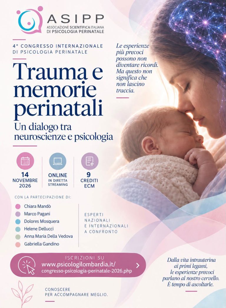 4° congresso internazionale di psicologia perinatale